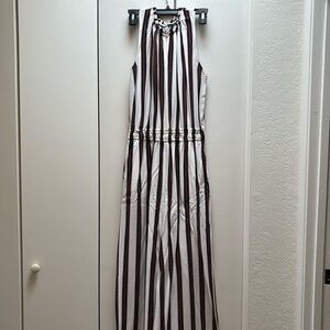 Sleeveless Wide Leg Jumpsuit